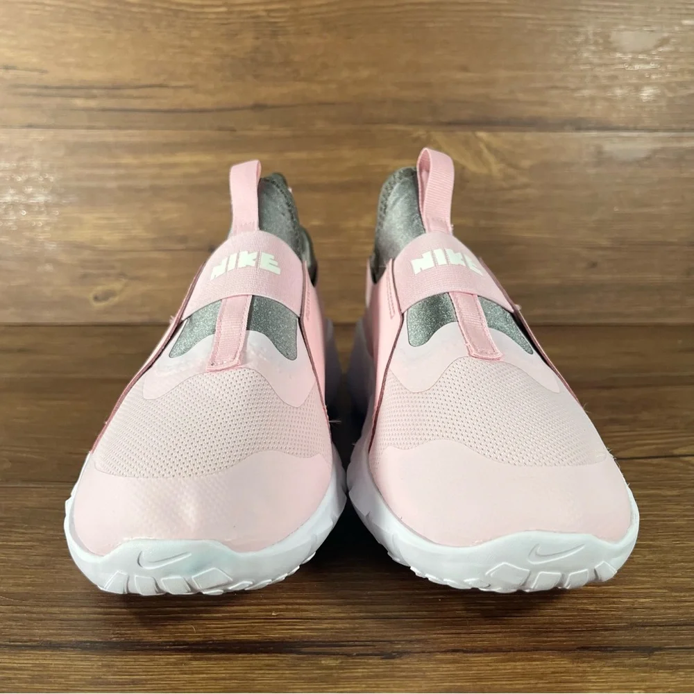 NIKE FLEX RUNNER 2 Pink Slip-On Athletic Sneakers Size 5.5Y Shoes‎
